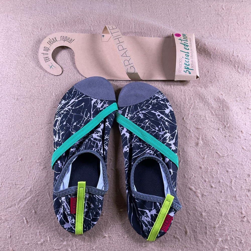 Fitkicks Water Shoes Special Edition Graphite Size XLarge Limited Edition -New!!